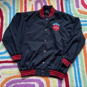 Vintage Coca-Cola Button Up Varsity Style Jacket
